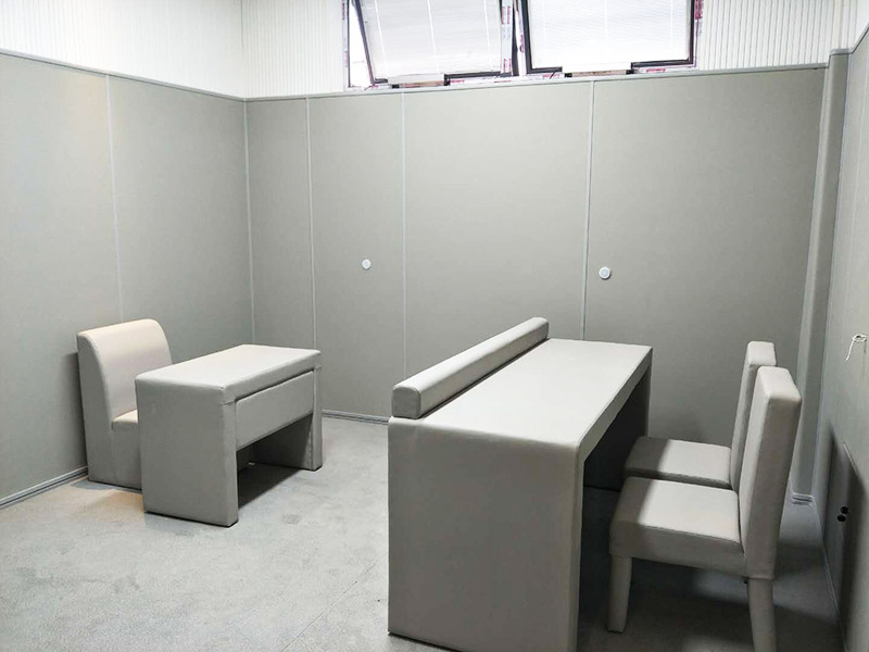 紀委談話室防撞軟包_定制隔音防撞墻