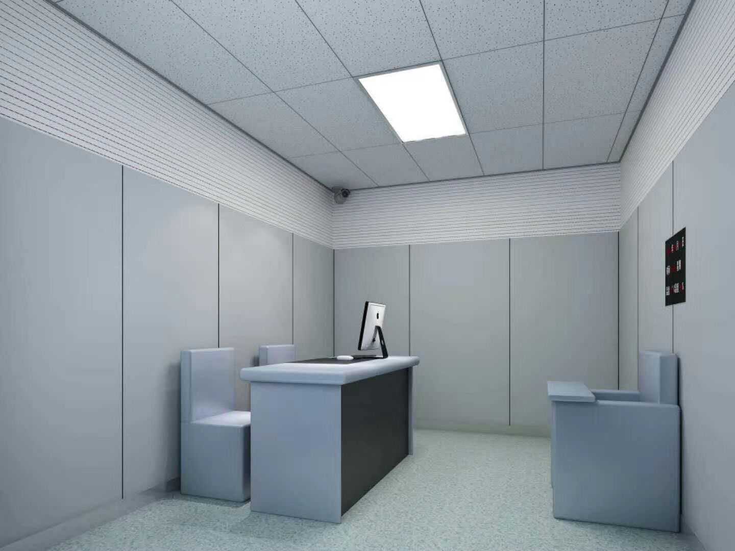 談話室軟包環保阻燃防火軟包建設效果圖