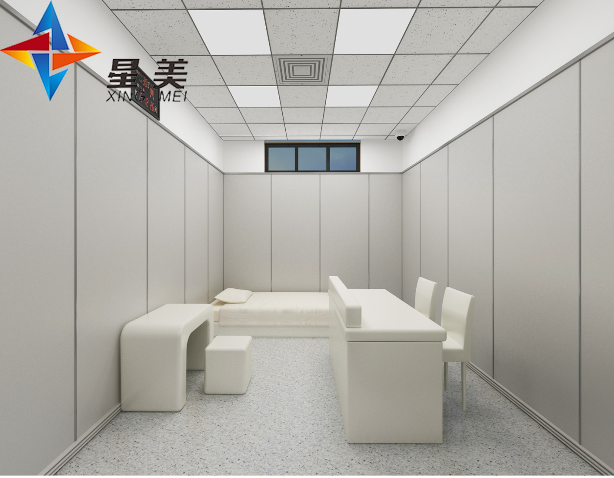 談話室防撞軟包工程項目防撞阻燃材料